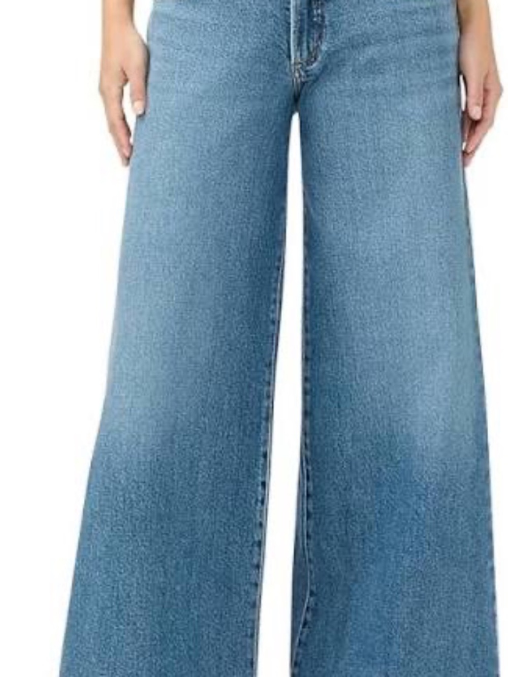 NWT - "90s BAGGY SKATER JEAN" Silver Jeans. Low Rise, Wide Leg, Women's S32/33